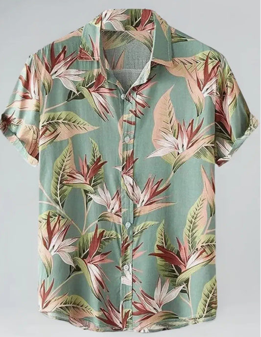 ZHYVONN Men's cotton regular fit shirt.