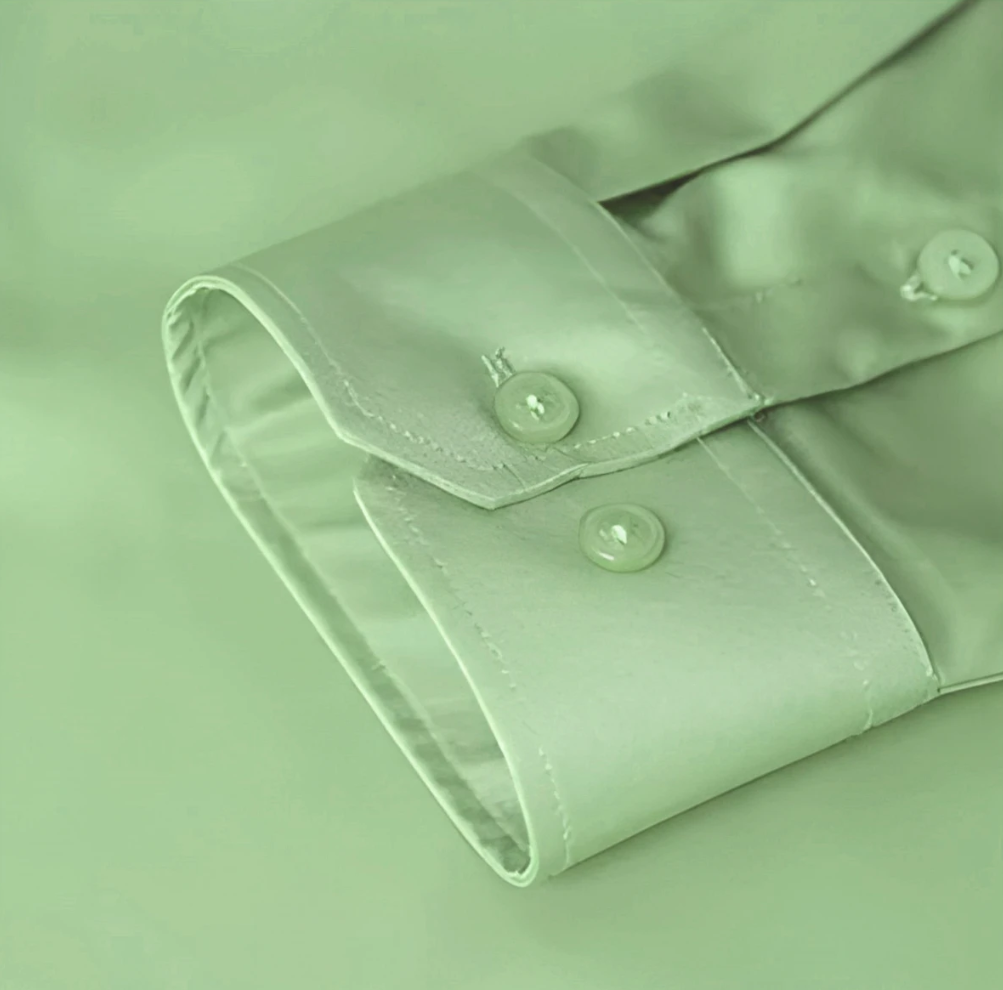 ZHYVONN Men Regular Fit Solid Cut Away Collar Party Shirt